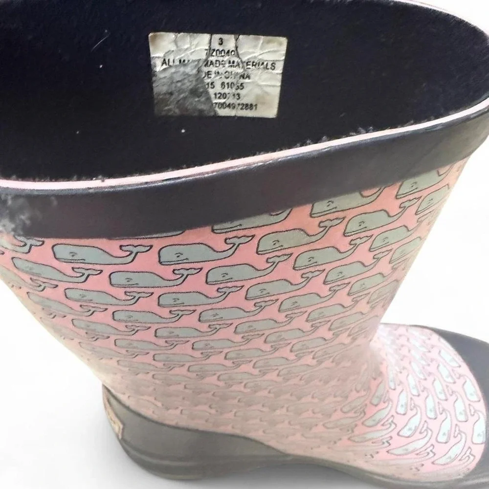 Vineyard vines kids rain boots